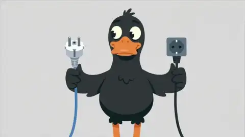 Plug cable animation
